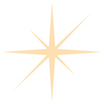 Étoile dorée représentant la guidance spirituelle et les éclairages intuitifs offerts dans le cadre des soins énergétiques.